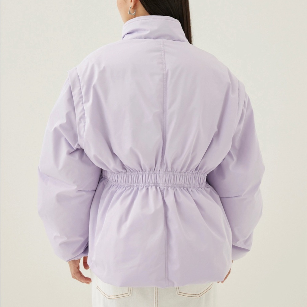 Onda Elastic 2-in-1 Puffer Jacket Lavender NWT - Picture 6 of 8